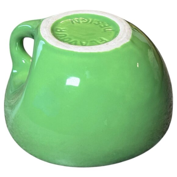 Vintage Buddah Bowl Elan McPherson 6" Flavour Design Coffee Soup Apple Green MCM - Picture 13 of 16